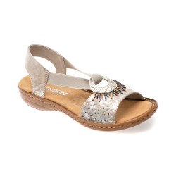 Sandale RIEKER argintii