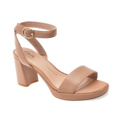Sandale CLARKS nude